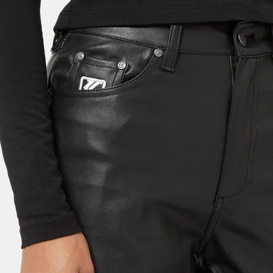 Karl Kani Γυναικείο παντελόνι Small Signature PU Wide Fit Pants